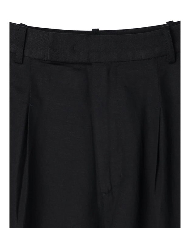 AMERICAN HOLIC リネンブレンドショートパンツ Black