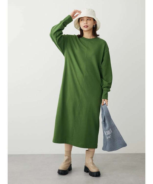 Green Parks ・ＴＯＲＣＨ　ラメニットバッグ Gray