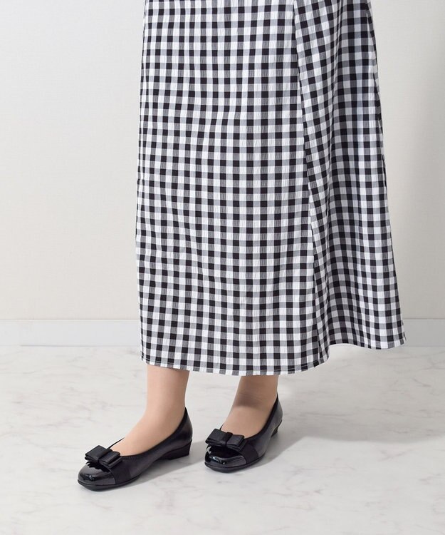 Bridget Birkin ＜3E＞【Bridget Birkin walk】リボンウォーキングパンプス ブラック