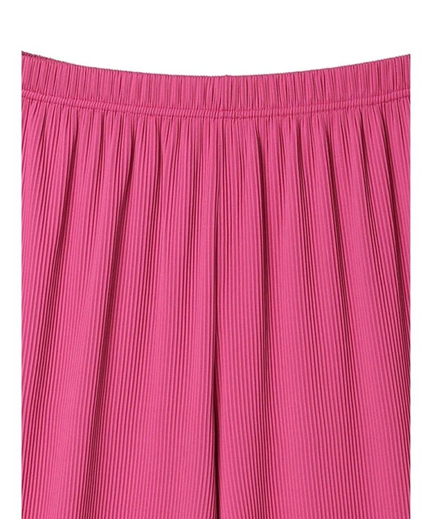 Green Parks セルフカットプリーツ風パンツ Pink