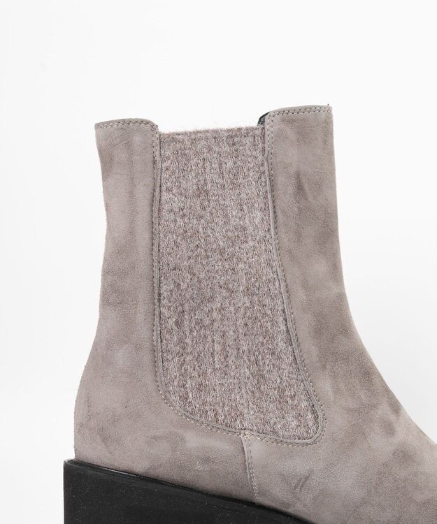 BONTRE 【LucaGrossi/ルカグロッシ】厚底サイドゴアブーツ/H616T-UA グレー