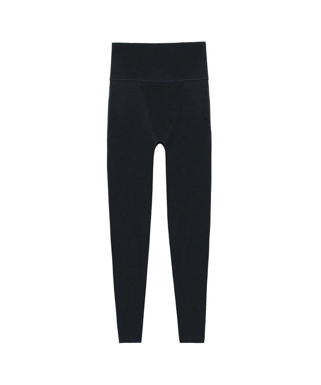 BRADELIS New York 【Yukine inc. 】ゆきねえ365綿混モアらくヒップアップレギンス25 ブラック