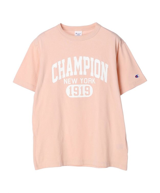 Green Parks ■Ｃｈａｍｐｉｏｎ　ロゴｐｔＴシャツ Light Pink