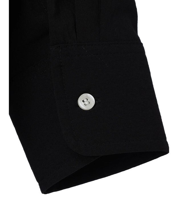 CRAFT STANDARD BOUTIQUE レーヨンデシンバンドカラーシャツ Black