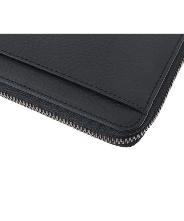 genten ミネルヴァ2 Lファスナー長財布 クロ