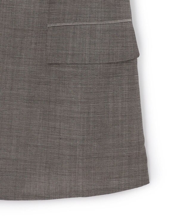 BEIGE， MOYE / シアーウール テーラードジャケット Charcoal