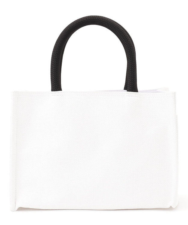 23区 NOMADIS SAC スクエア メッシュ プチ トートバッグ ホワイト系