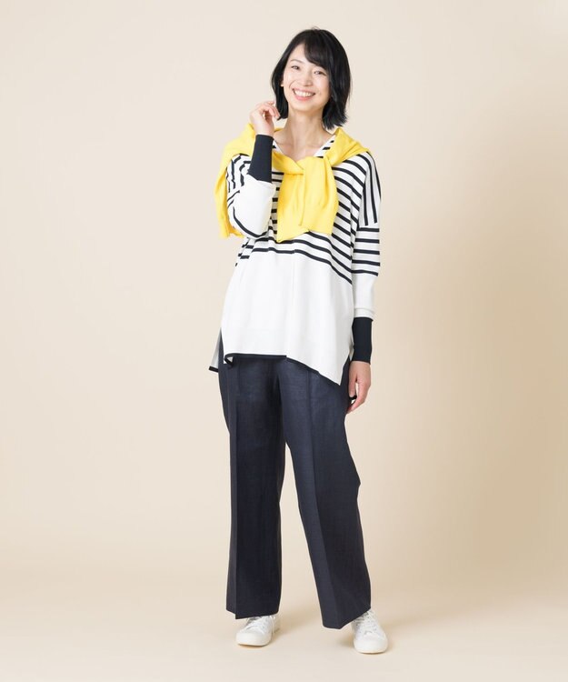 ONWARD Reuse Park 【23区】パンツ春夏 ネイビー