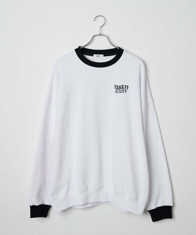 WEGO ヘビーウエイトファンシーロゴプルオーバー 柄1