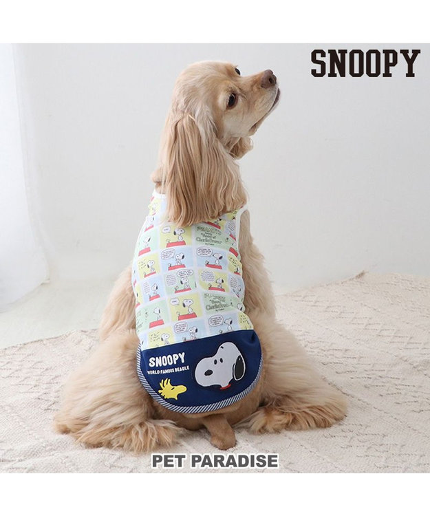 PET PARADISE スヌーピー はじめてタンクトップ 《コミック柄》 中型犬 大型犬 コミック柄