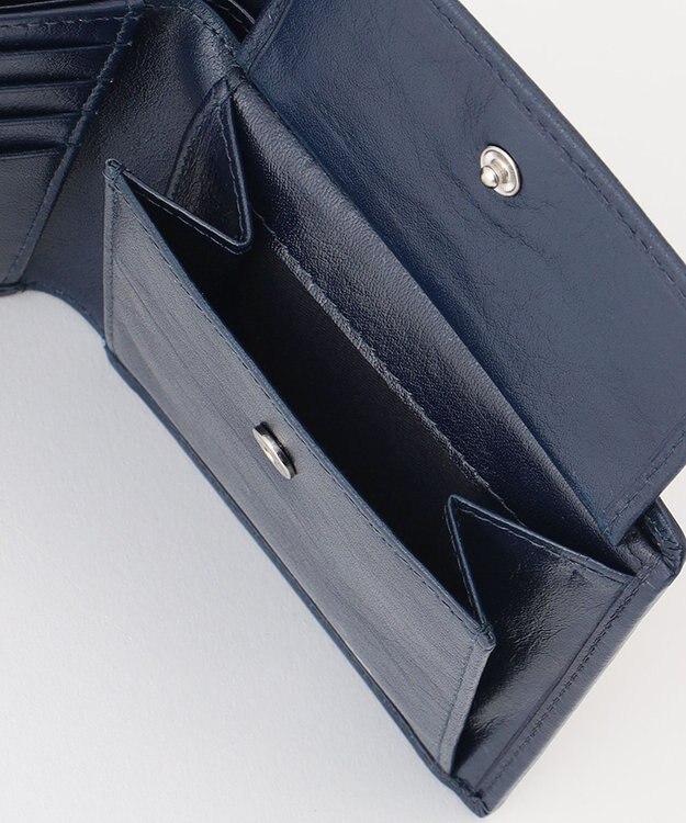 UNBILLION Otias バッファローレザー二つ折り財布 ネイビー