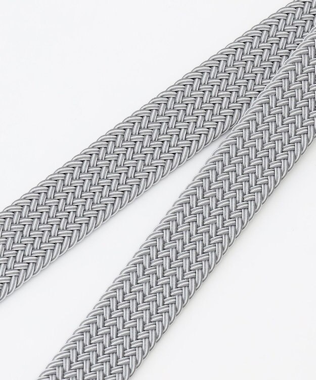 JOSEPH ABBOUD 【キングサイズ・イタリア素材・ストレッチ・日本製】ミックスメッシュ ライトグレー系