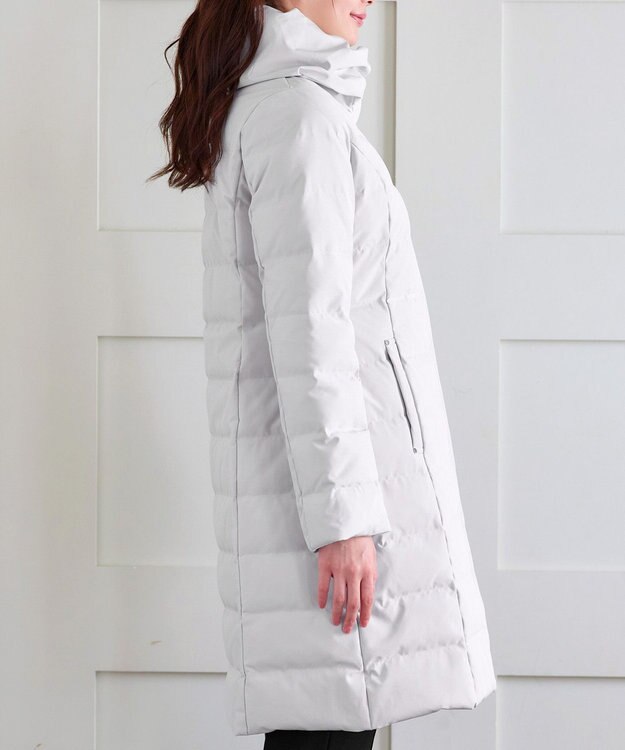 Tiaclasse ミドル丈ダウンコート グレー