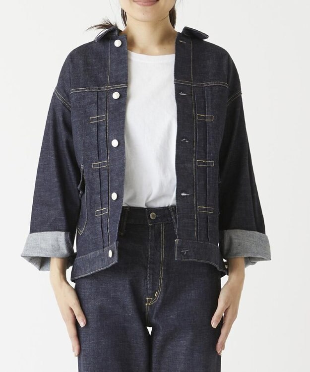caqu modern jacket type 2nd. デニムジャケット re.birth