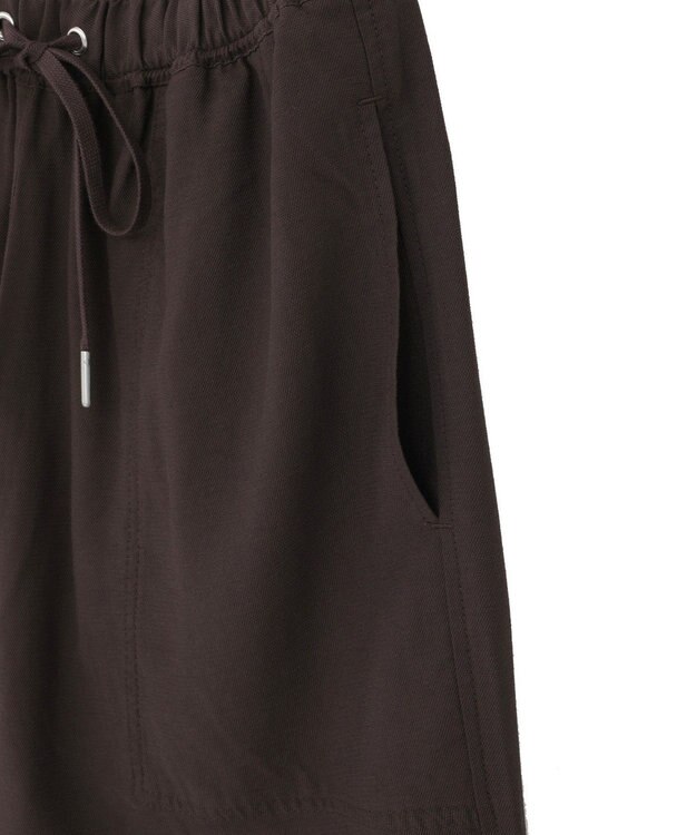 AMERICAN HOLIC 接触冷感ベイカーリラックスパンツ Black