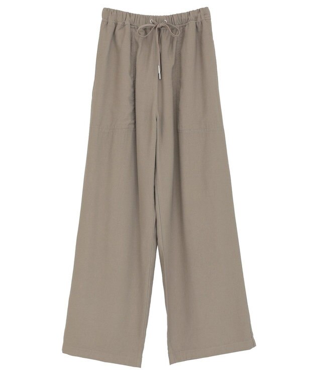 AMERICAN HOLIC 接触冷感ベイカーリラックスパンツ Beige