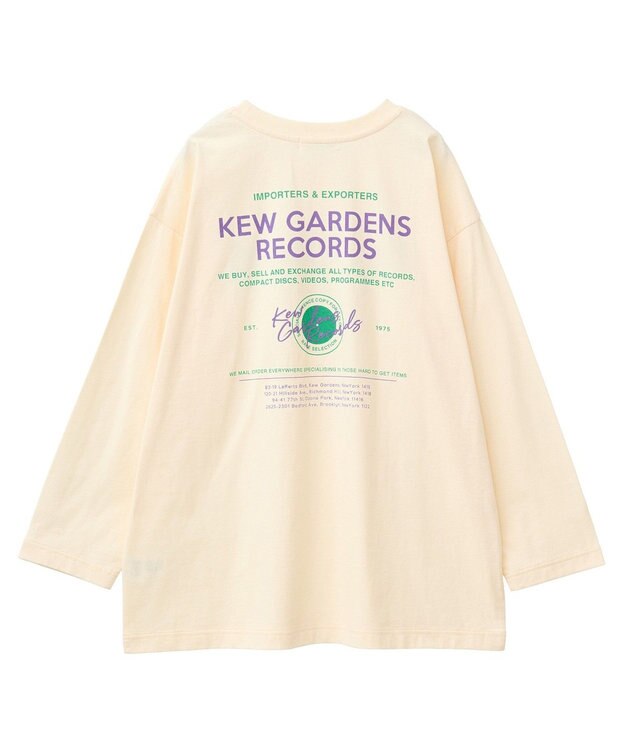 AMERICAN HOLIC ＲＥＣＯＲＤＳロングＴシャツ Light Yellow