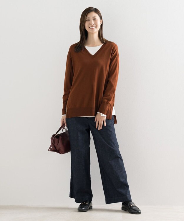 ONWARD Reuse Park 【ICB】ニット秋冬 ブラウン