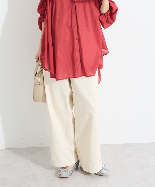 CRAFT STANDARD BOUTIQUE 2WAYサロペットデニムパンツ White