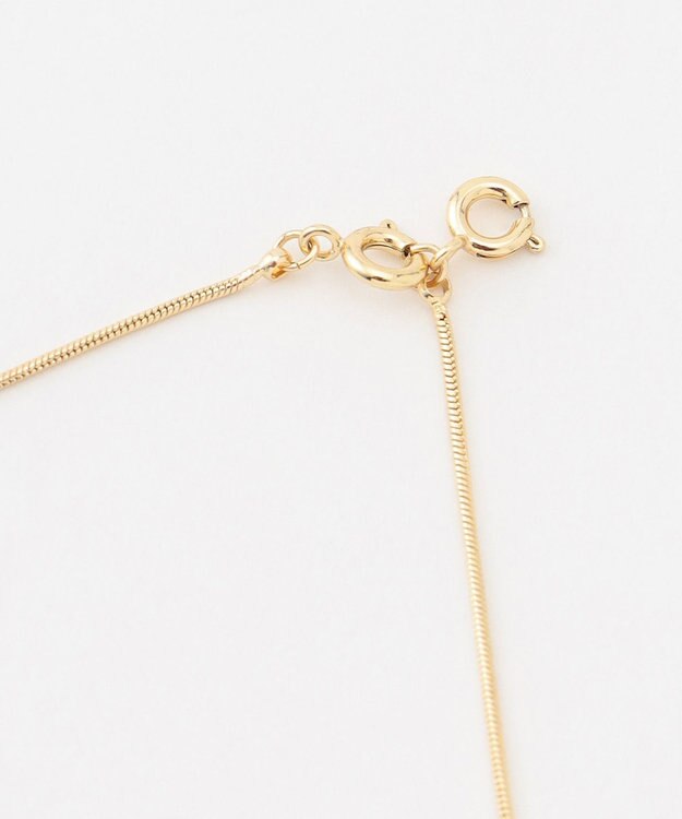 自由区 3WAYショートドロップ ネックレス ゴールド系