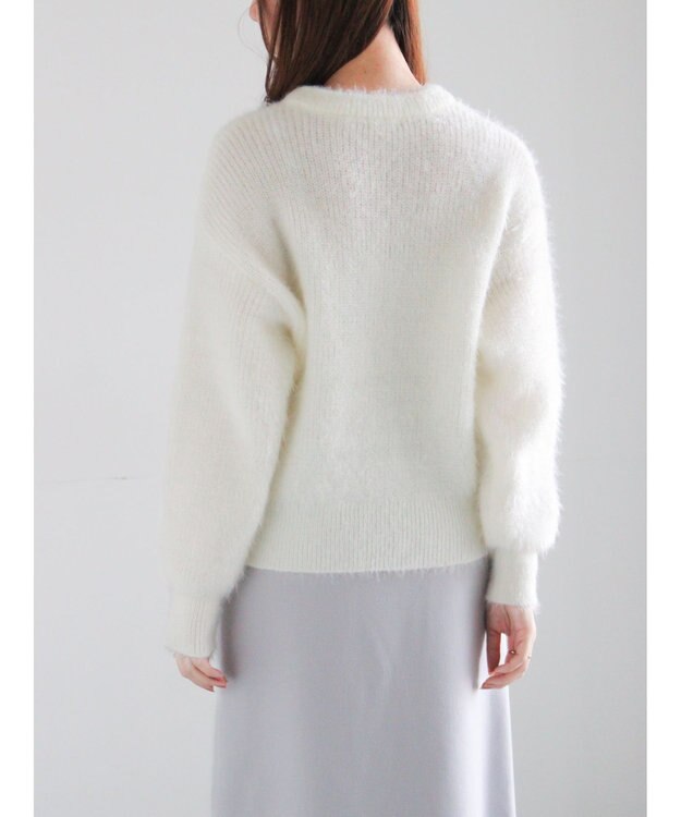 Te chichi キャットヤーンニット オフホワイト