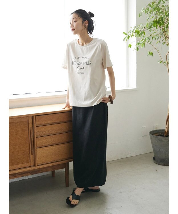 CRAFT STANDARD BOUTIQUE 【ＵＶカット】ＦＡＶＯＲＩＳＥ　ＴＥＥ Ivory