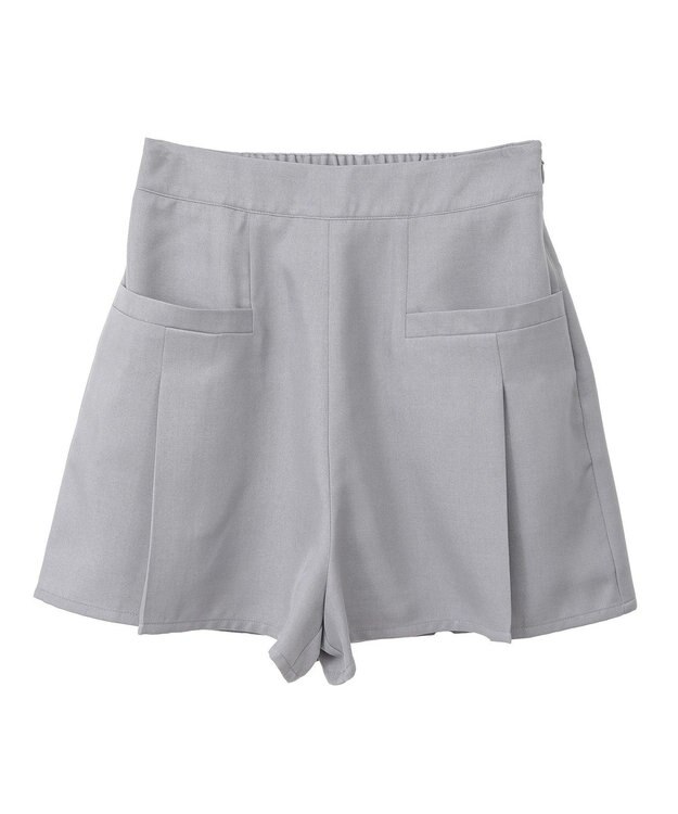 earth music&ecology ポケットデザインショートパンツ Gray