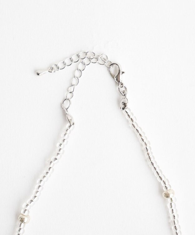 WEGO Lビーズリボンネックレス 柄1