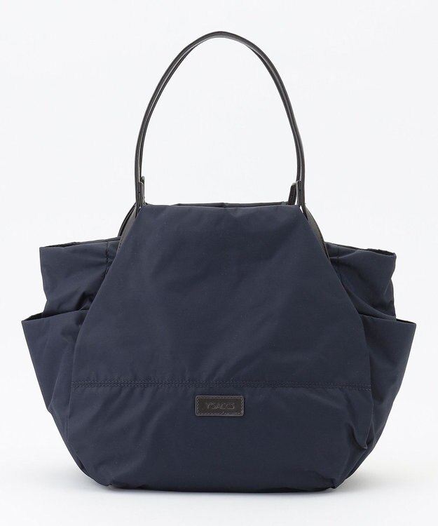 Y'SACCS 【MIPAN regen】ふんわりタックトート　Mサイズ ネイビー