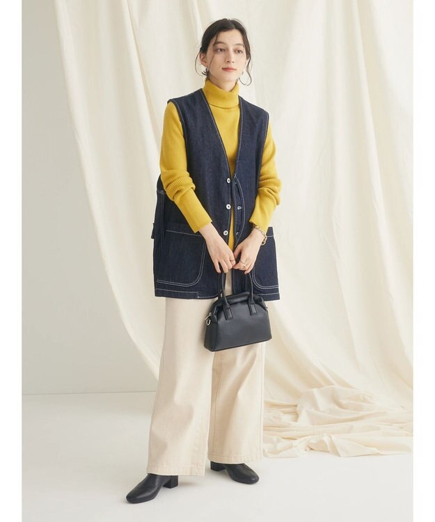 CRAFT STANDARD BOUTIQUE デニムワークベスト Dark Indigo