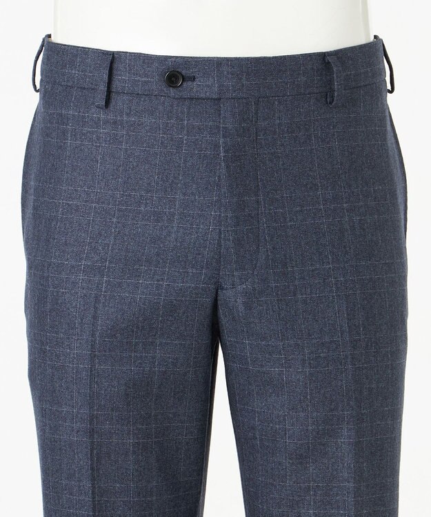 J.PRESS MEN 【ESSENTIAL CLOTHING】インプレッションチェック スーツ ダルブルー系3