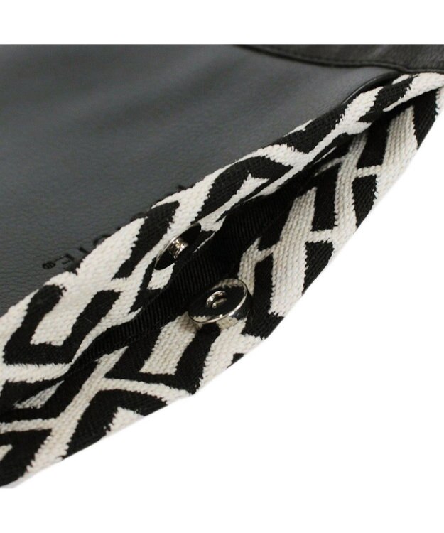 ROOTOTE 3087【キレイめトート】LT.サコッシュ.ジャガードモノグラム-A 01：ブラック