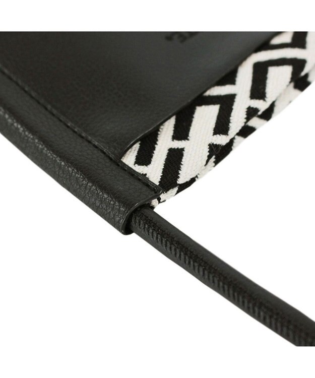 ROOTOTE 3087【キレイめトート】LT.サコッシュ.ジャガードモノグラム-A 01：ブラック