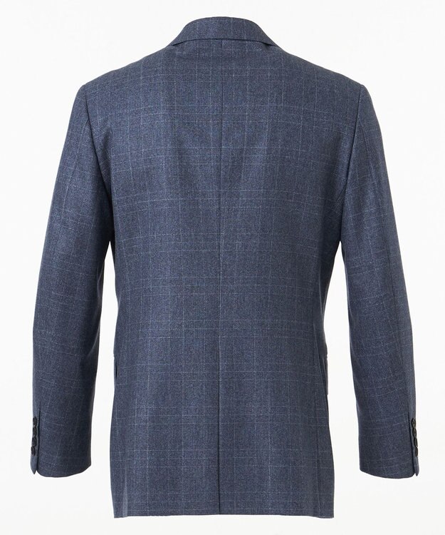 J.PRESS MEN 【ESSENTIAL CLOTHING】インプレッションチェック スーツ ダルブルー系3