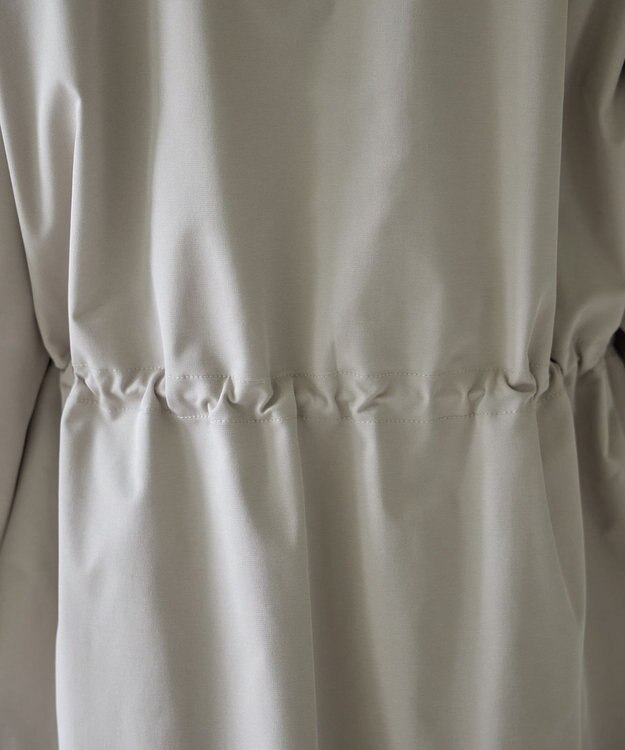 Tiaclasse L 着流しパフスリーブコート グレージュ