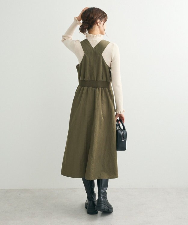 Green Parks ・ＳＵＧＡＲ　ＳＰＯＯＮ　ＭＡ－１ジャンスカ Khaki