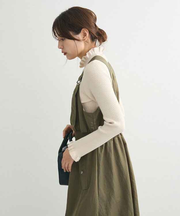 Green Parks ・ＳＵＧＡＲ　ＳＰＯＯＮ　ＭＡ－１ジャンスカ Khaki