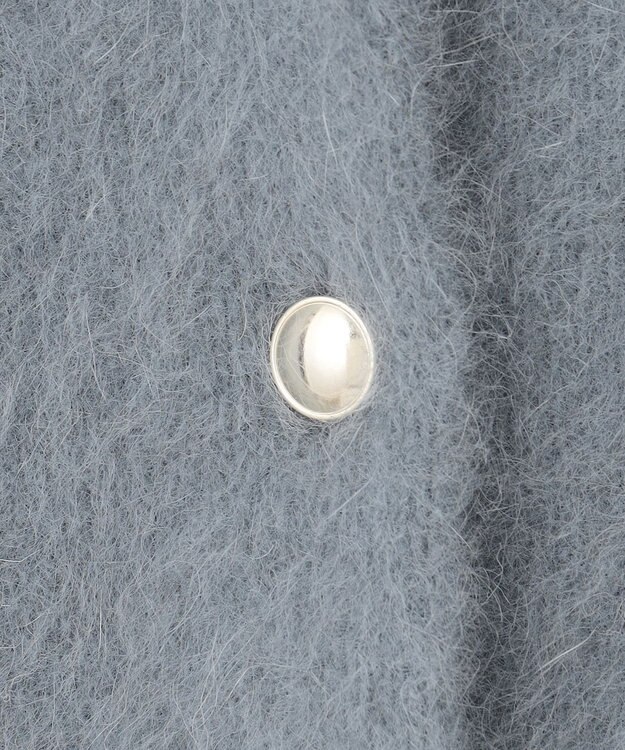 自由区 L 【SHIHOさん着用】ヘアリーフォックス カーディガン ブルー