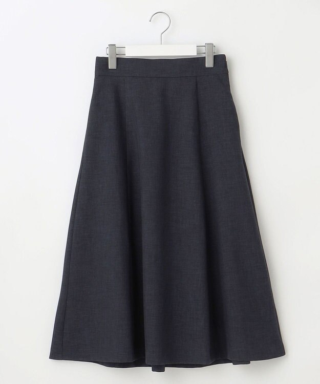 Feroux 【洗える】パールボタンジャケット×スカート セットアップ ネイビー系