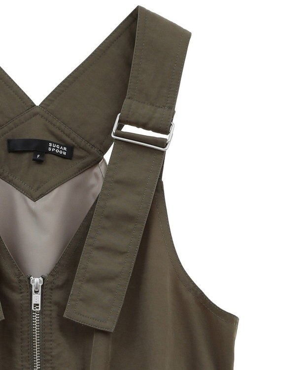 Green Parks ・ＳＵＧＡＲ　ＳＰＯＯＮ　ＭＡ－１ジャンスカ Khaki