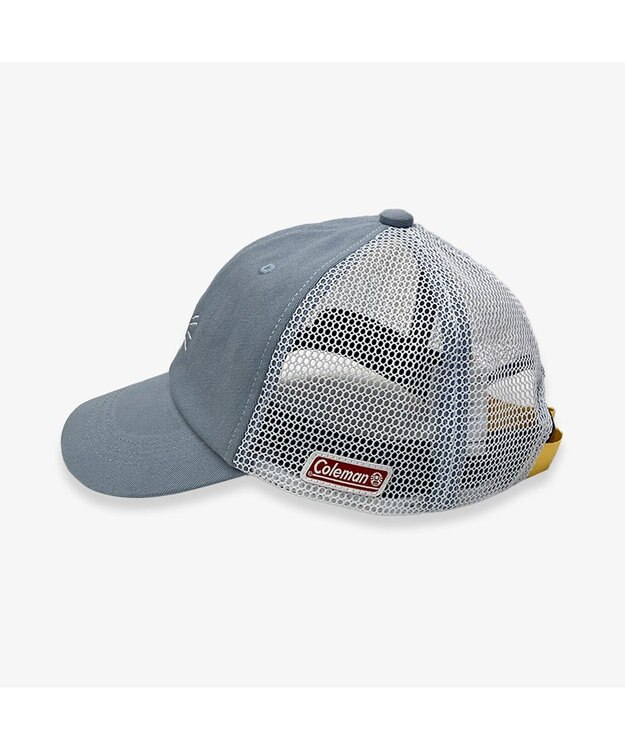 林八百吉商店 Coleman キッズ メッシュキャップ ブルー