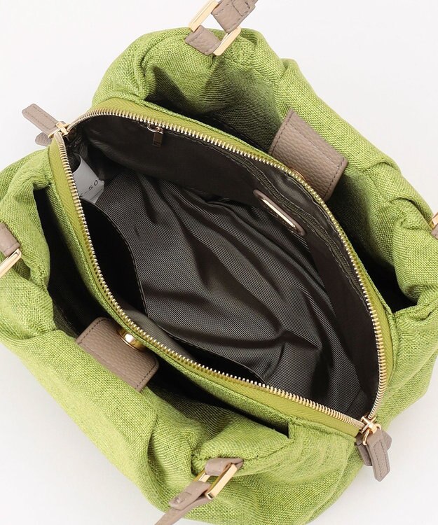 LA BAGAGERIE ナチュラルタックトート　mini グリーン