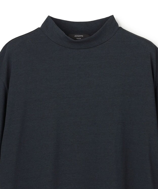 JOSEPH HOMME 【WEB限定】【新素材 / 新型】エンジニアドテック　リラックスフォルムモックネックＴシャツ ネイビー系