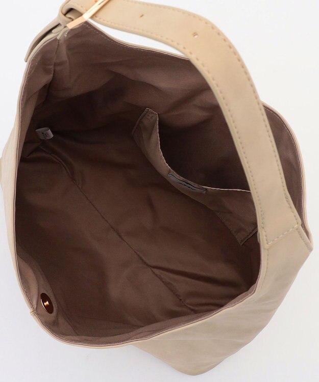 ANY パステルスエードライクワンショルダーバッグ ベージュ