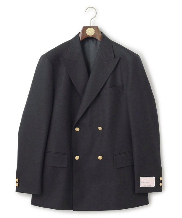 J.PRESS MEN 【J.PRESS ORIGINALS】PEPPIN MERINO SAXONY 4B BLAZER / JAPAN MADE / New Authentic-Fit ネイビー系