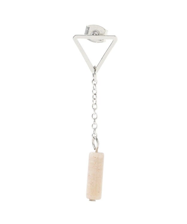 YECCA VECCA 天然石スイングピアス Silver