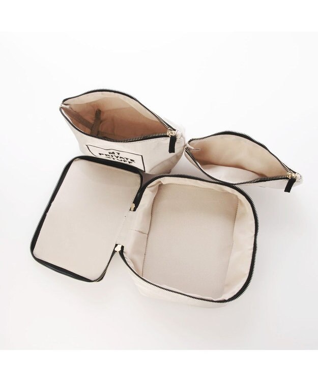 UNBILLION カシュカシュ cachecache / トラベルシシュウ4個セット アイボリー