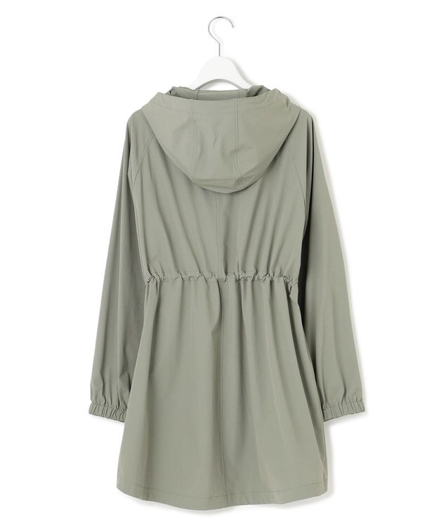 23区 【撥水加工】ナイロン2WAYストレッチ フーデットアウター カーキ系