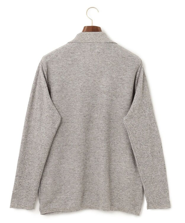 J.PRESS MEN 【WEB・一部店舗限定】アンカーニットジャケット ライトグレー系