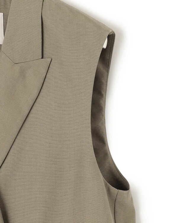 ICB 【洗える】 UnleashLite ジレ オリーブ系